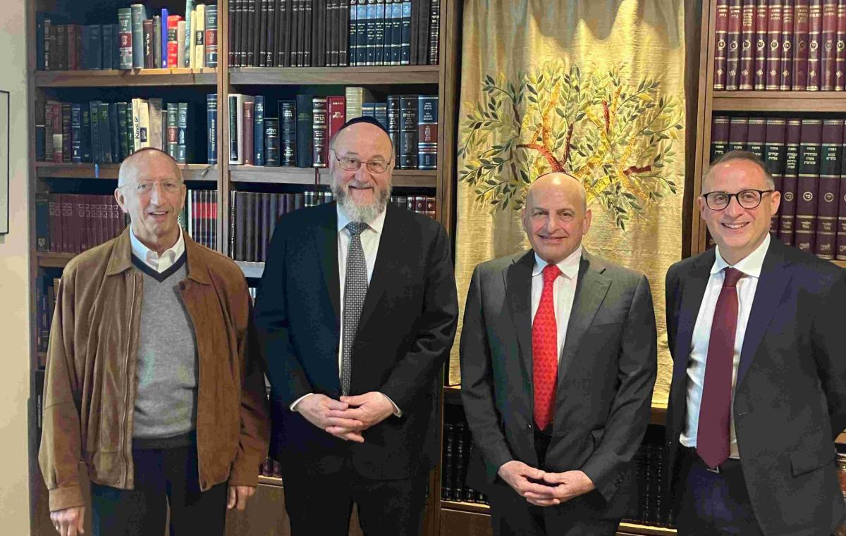 Chief Rabbi Joins Bar-Ilan Council